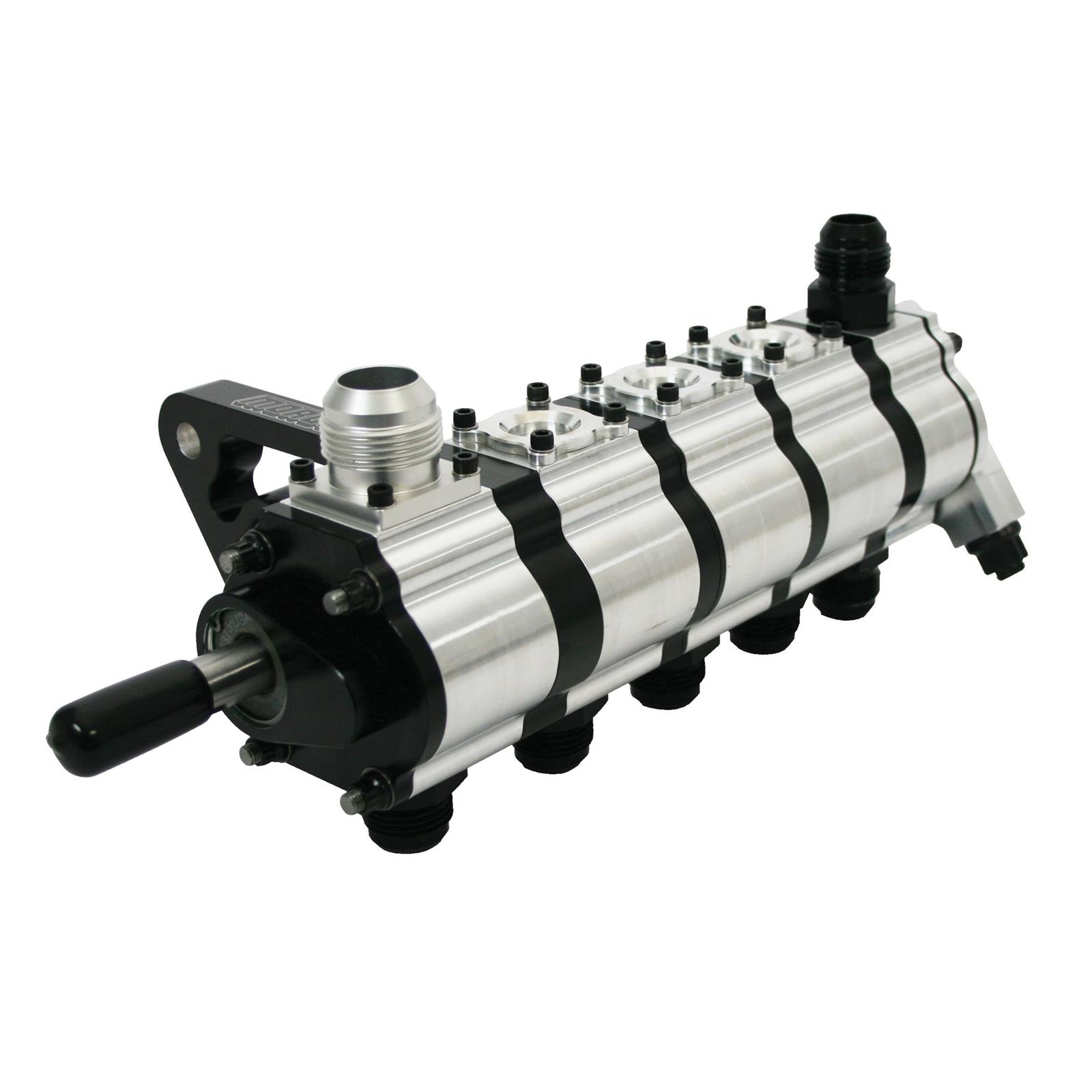 Moroso 22345 Dry Sump Pump, Tri-lobe, Left, 5 Stage, 1.200