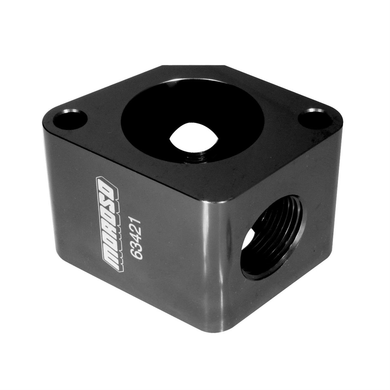 Moroso Inline Extended Filler Neck 1.5in In / 1.25in Out main image 0