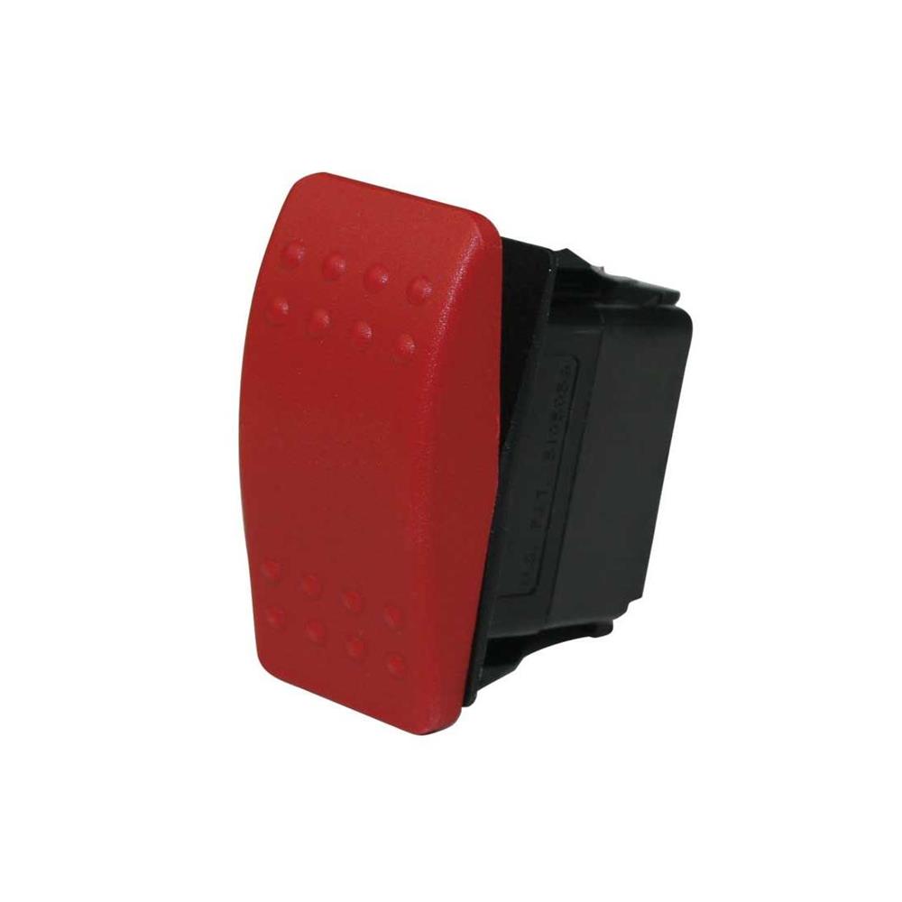 Moroso 97540 Rocker, Momentary Switch Red Cover, Replacement