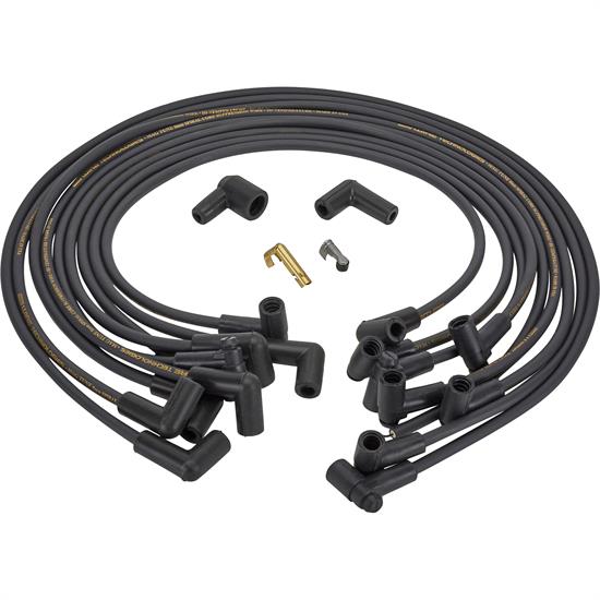 Moroso 9866M MagTune Spark Plug Wires, BBC, Under Headers
