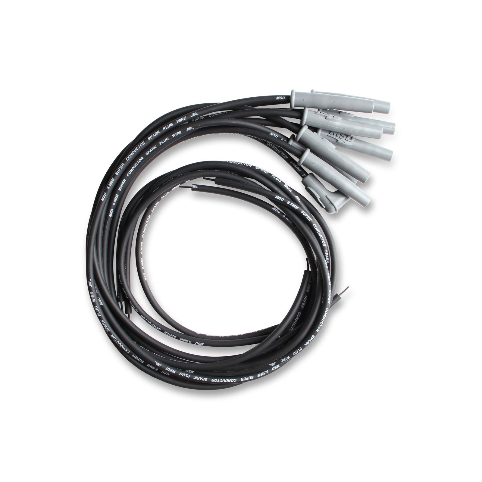 MSD 31183 Black Super Conductor 8 Cyl Multi-Angle-HEI, Universal