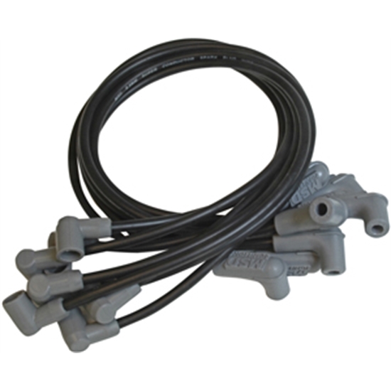 MSD Ignition MSD31593 8.5 mm Spark Plug Wire Set with Socket Style Small Block Chevy, Black