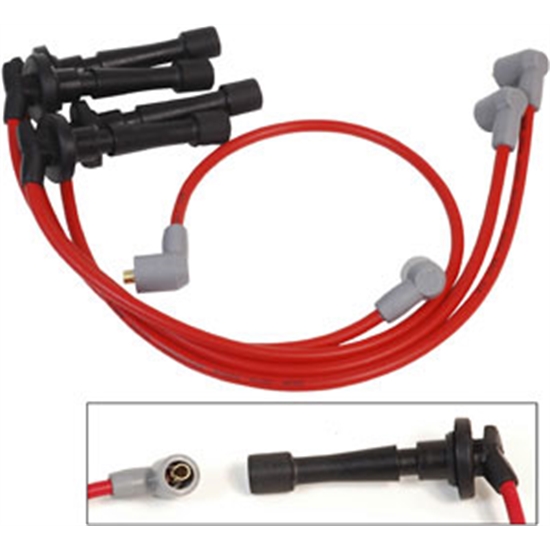 MSD 32369 Super Conductor Plug Wires, Honda Accord 2.2L 4Cyl 9097