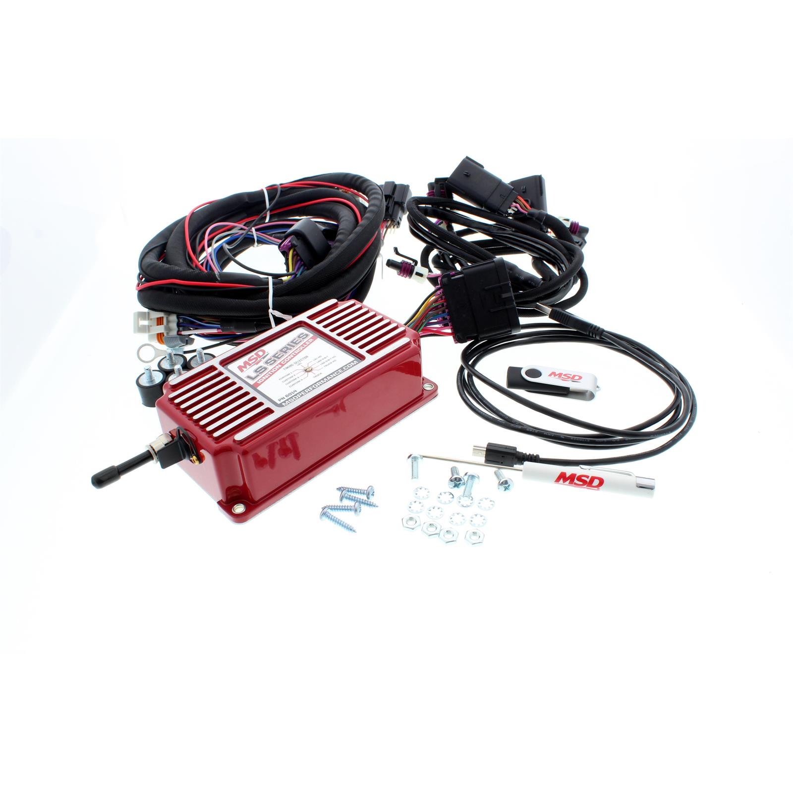MSD 6014 LS Ignition Control, Red