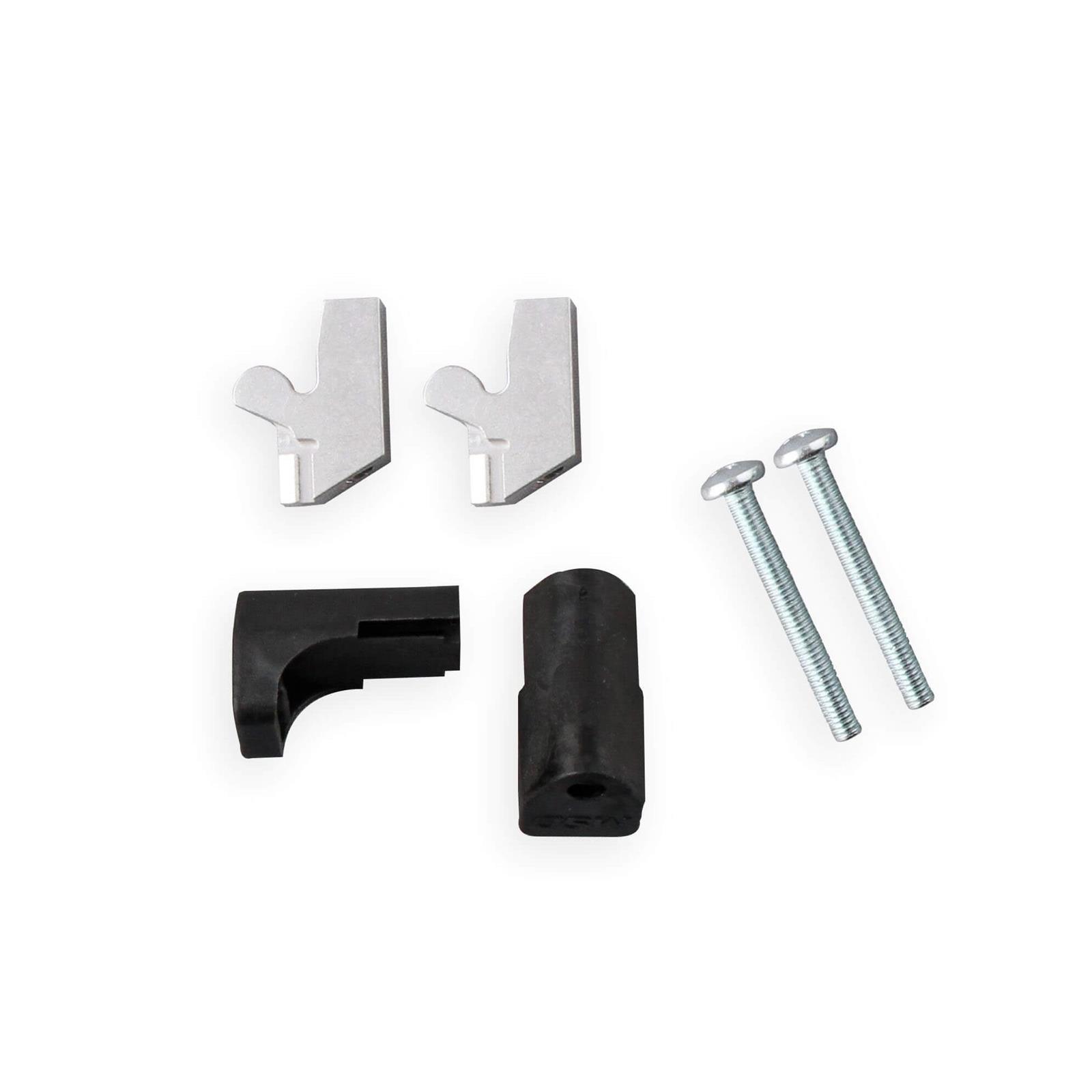 MSD Ignition MSD8499 Plastic Ford Distributor Cap Bolt Down Kit - Black
