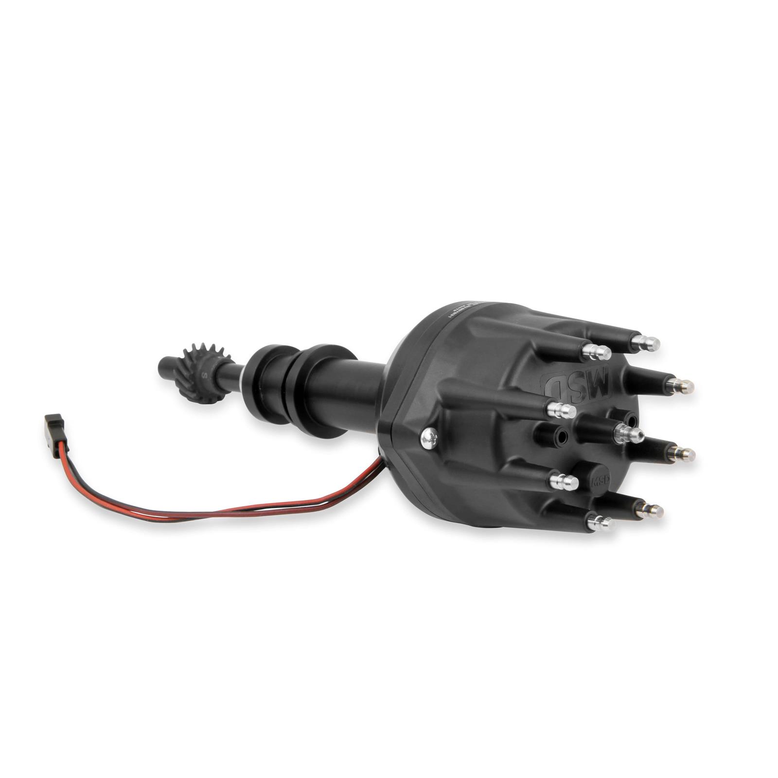 MSD 857831 Ford 351W Pro Billet Distributor, Steel Gear, Blk