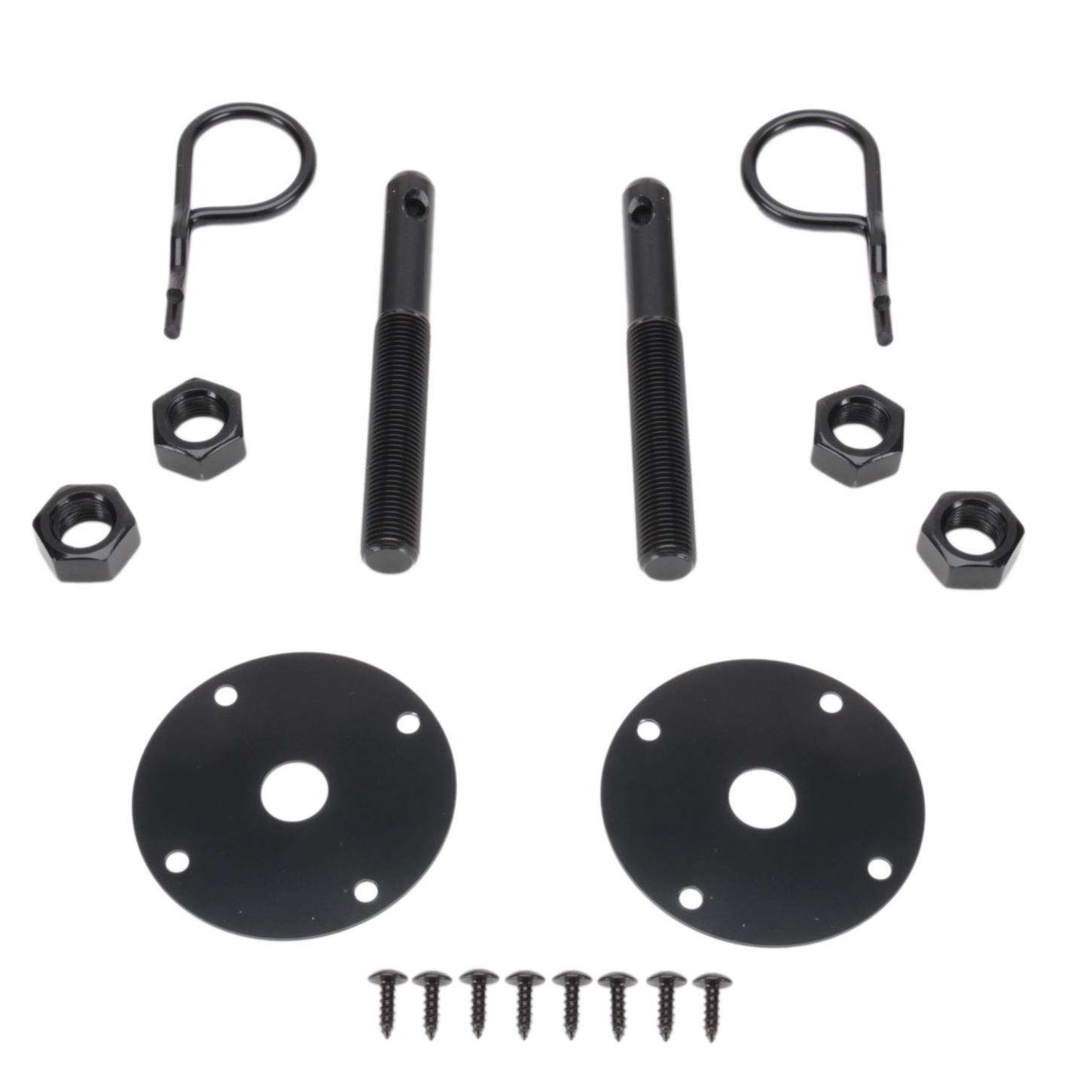 Black Hairpin Hood Pin Kit