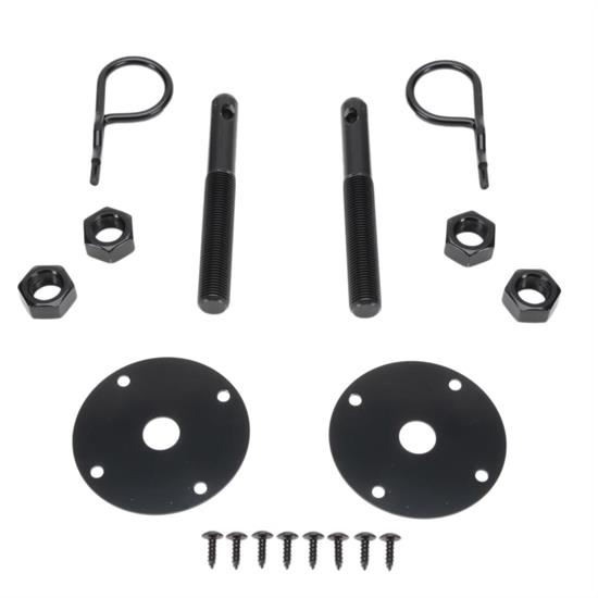 Black Hairpin Hood Pin Kit