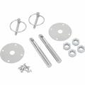 Speedway Steel Hood Pin Kit with Q-Clips