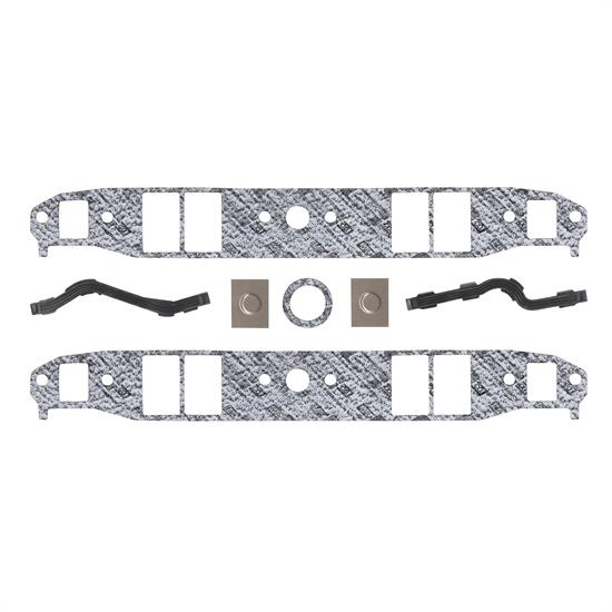 Mr Gasket 101G Intake Gaskets, SBC 262400, Rectangle Port