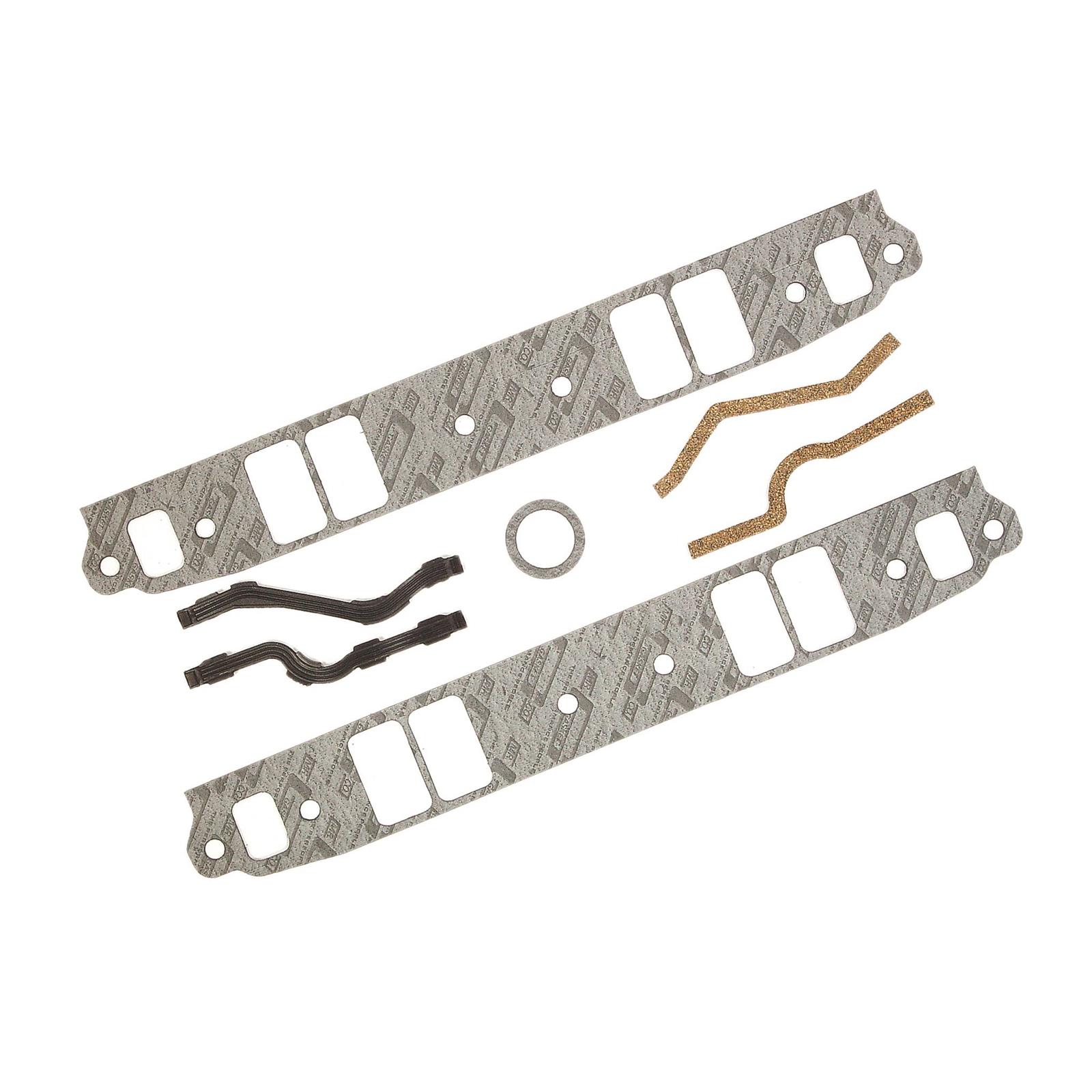 Mr Gasket 102G Intake Gaskets, 195591 SBC 262400, Rectangle Port