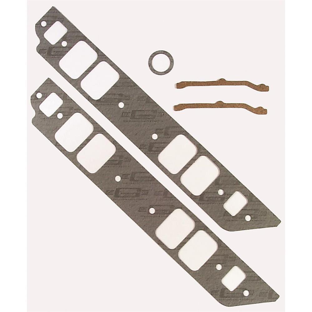 Mr Gasket 121 Intake Manifold Gaskets, BBC, Rectangular Port