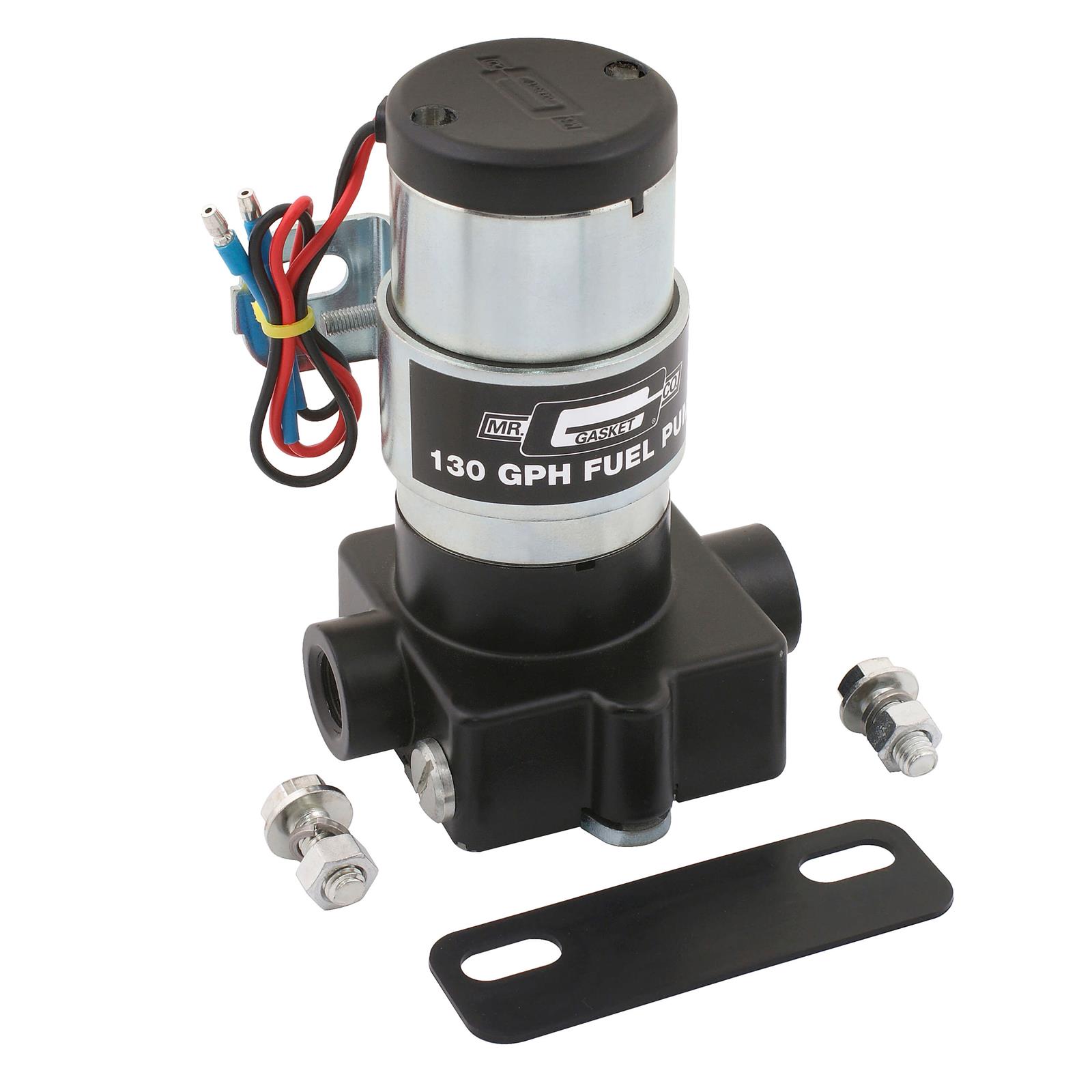 Mr Gasket 130P Electric Fuel Pump, Inline, 130 gph, 14 PSI