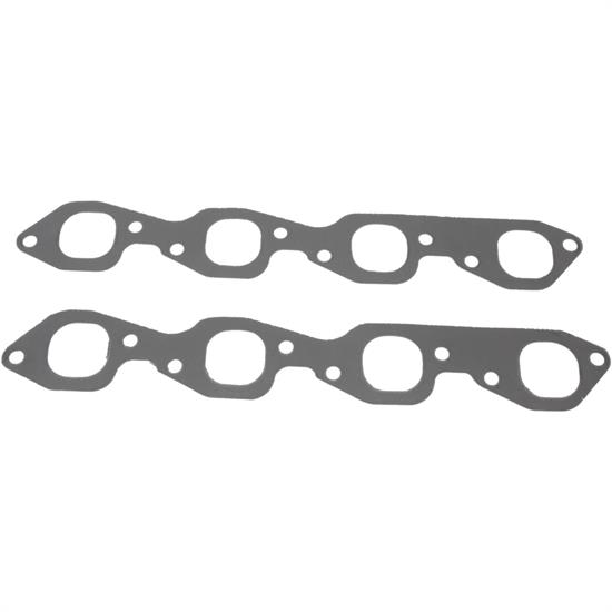 Big Block Chevy Header Gaskets, Stock Square Port, Pair