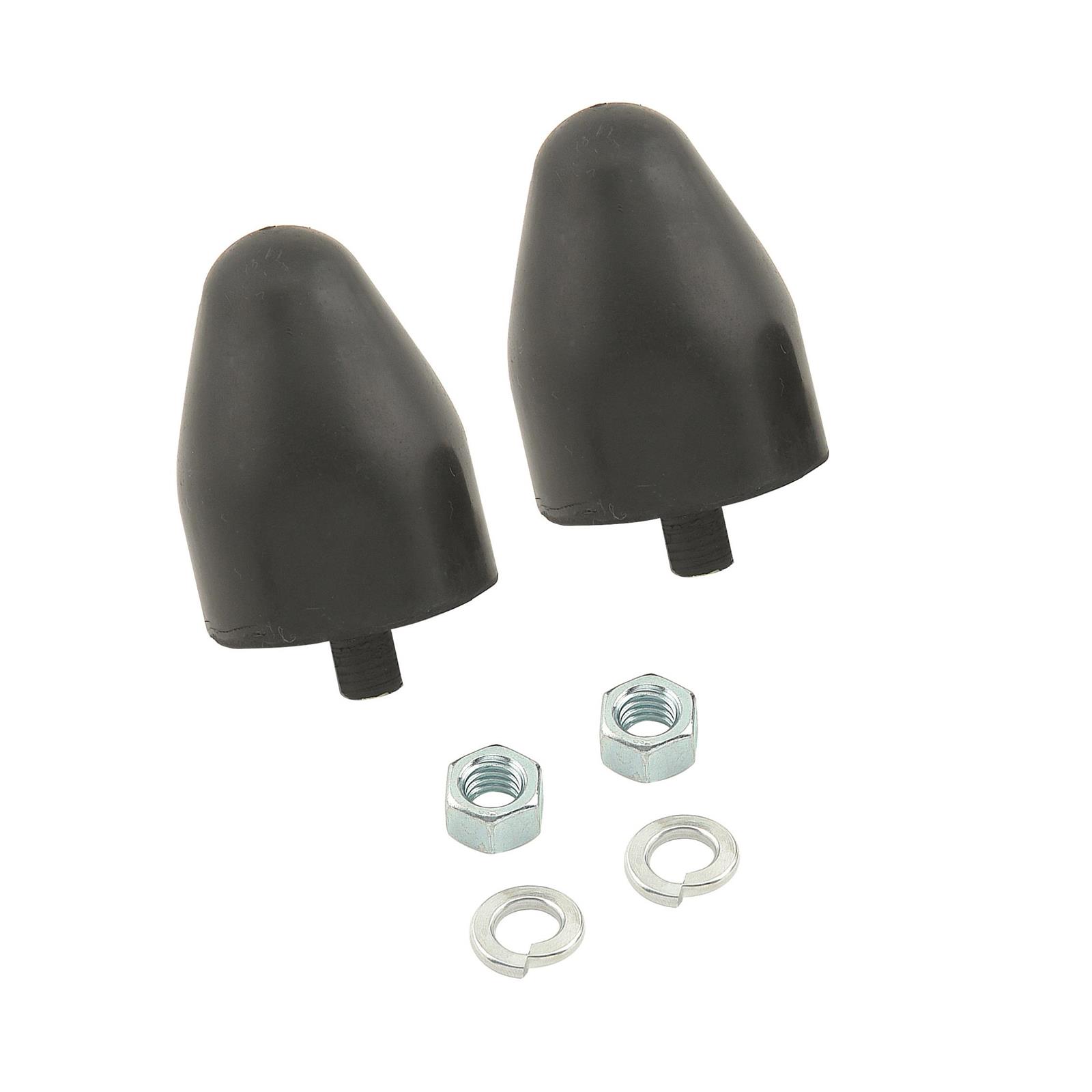 Mr Gasket 1608 Traction Bar Rubber Snubbers, 2 3/8 Inch