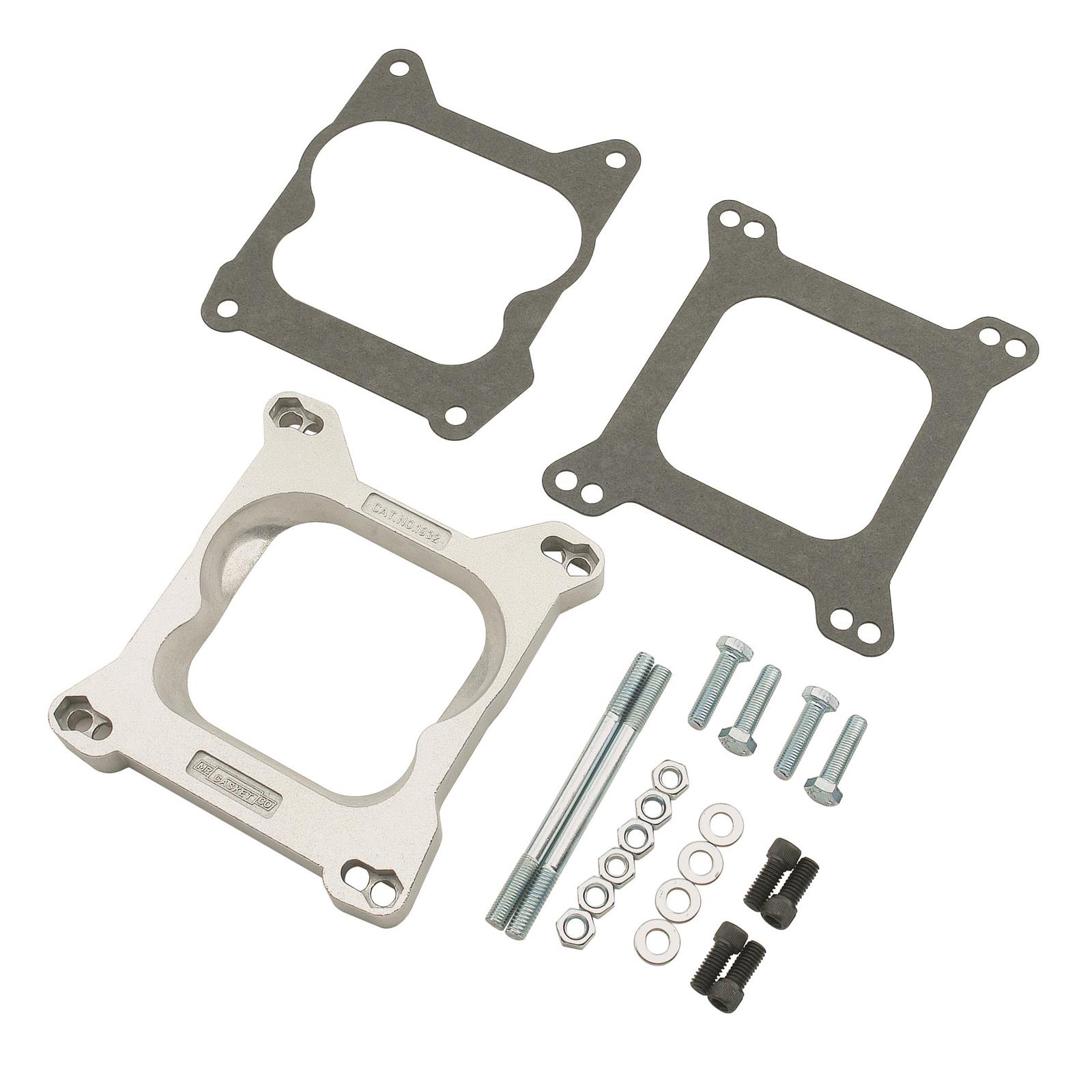 Mr Gasket 1932 Carburetor Adapter Kit, Aluminum