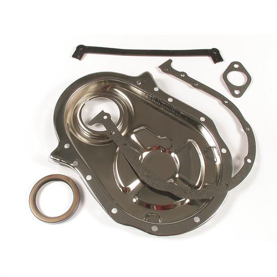 Mr Gasket 4591 Chrome Timing Cover Kit, BBC