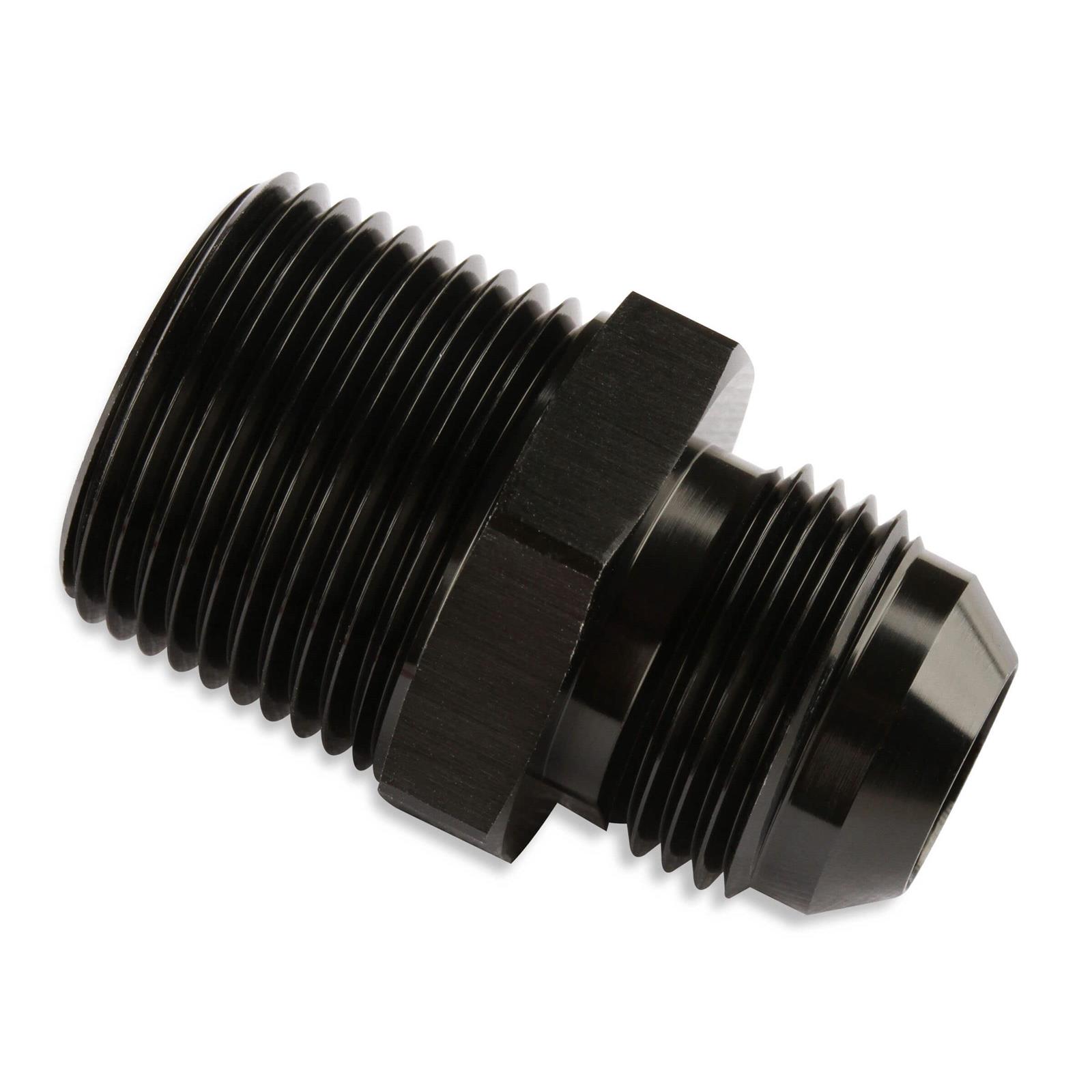 8 AN X 1//4/" Male NPT Straight Fitting Adapter Fragola 481607 Blue Aluminum