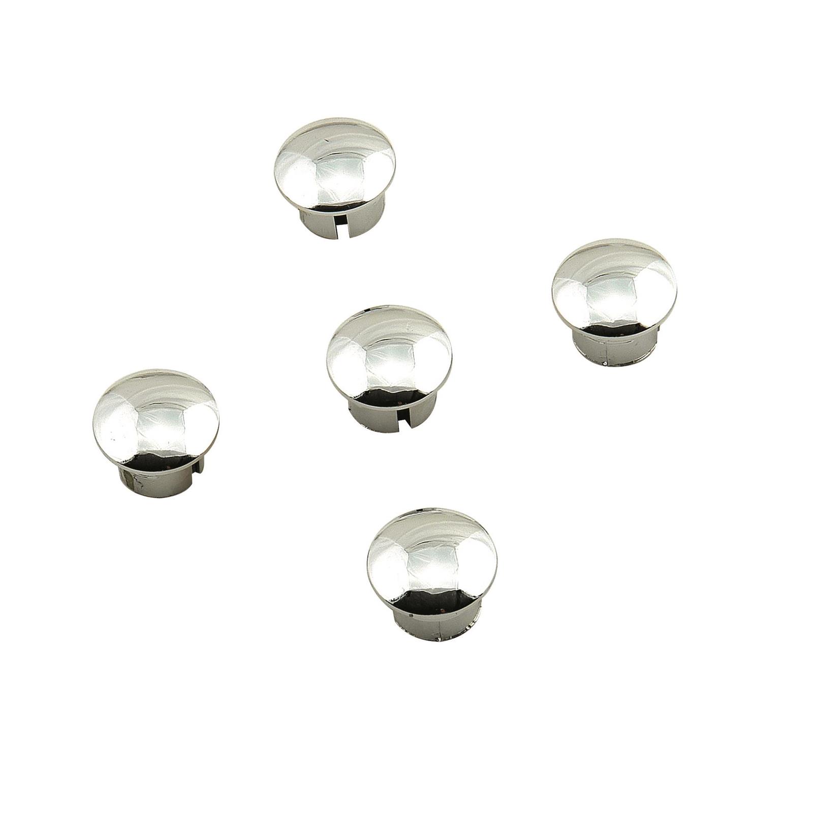 Mr Gasket 5104 Chrome Wheel Plugs, Push-In