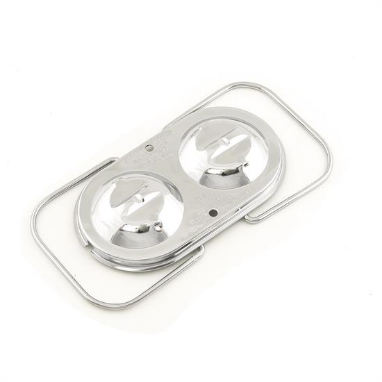 Mr Gasket 5273 Chrome Master Cylinder Cover, Corvette