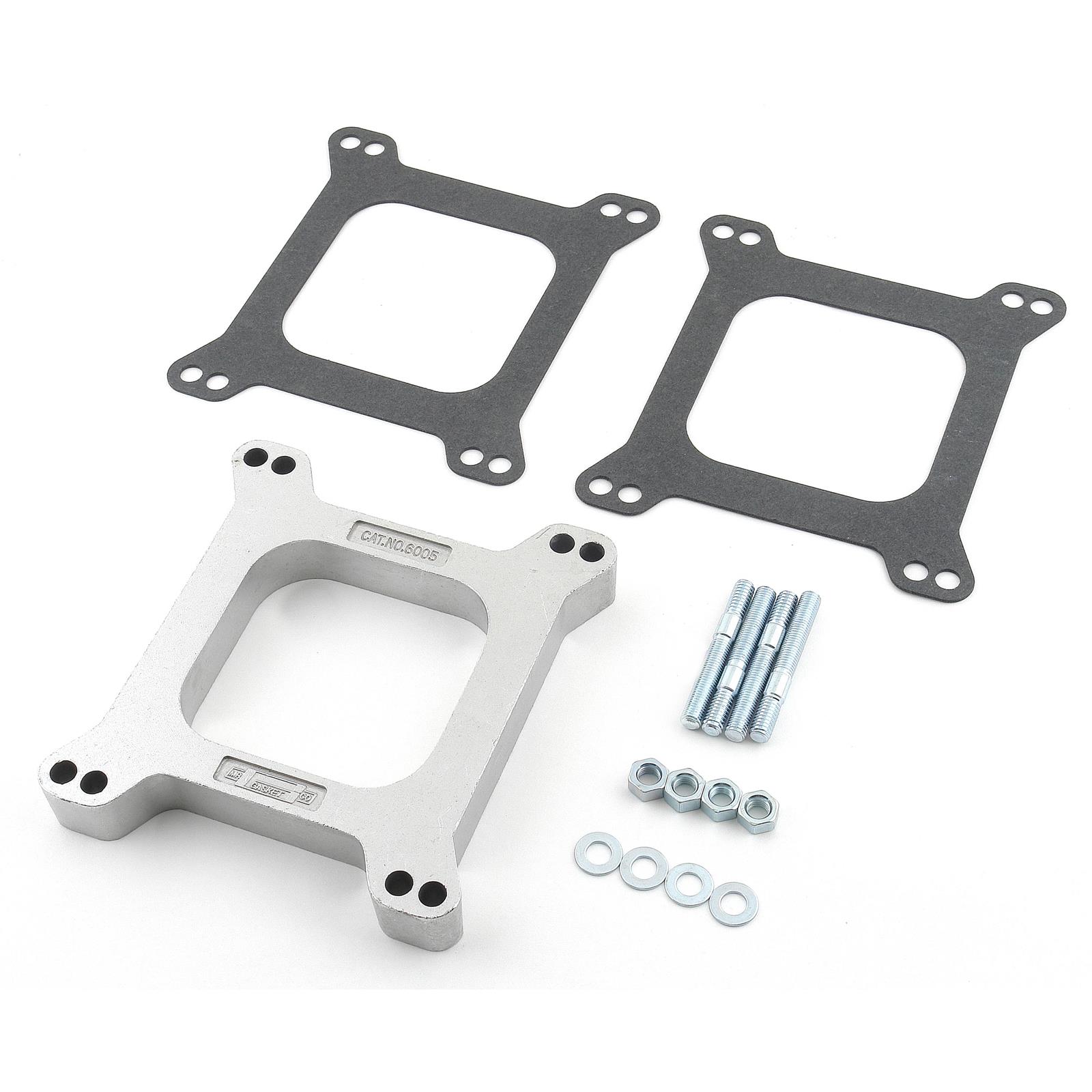 Mr Gasket 6005 Carburetor Spacer, Aluminum, 1 Inch