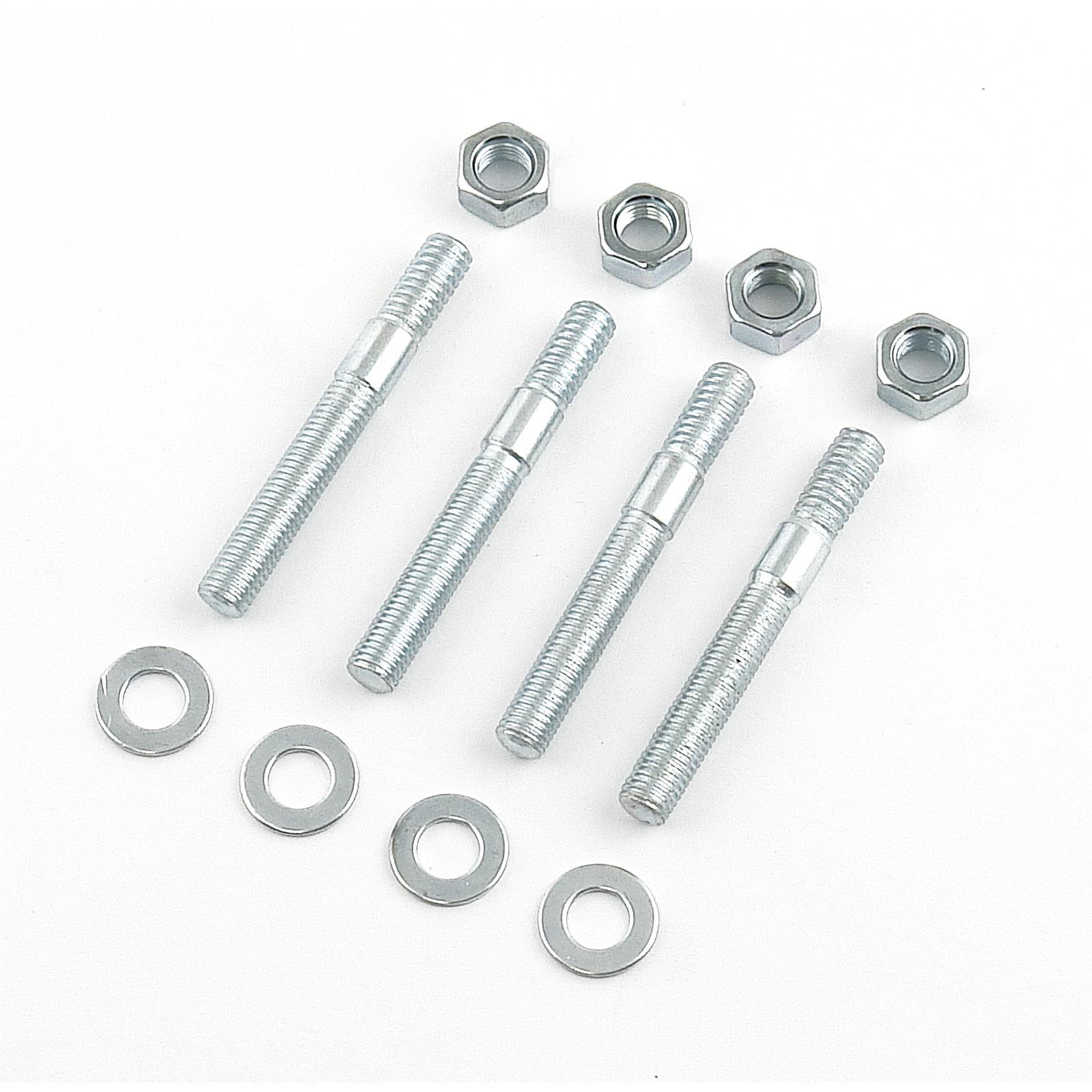 Mr Gasket 62 Carburetor Studs, 2-1/2 Inch, Zinc Coated