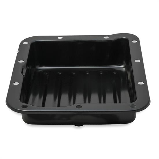 Mr Gasket 9755BMRG Transmission Oil Pan, CaseFilled C4, Black