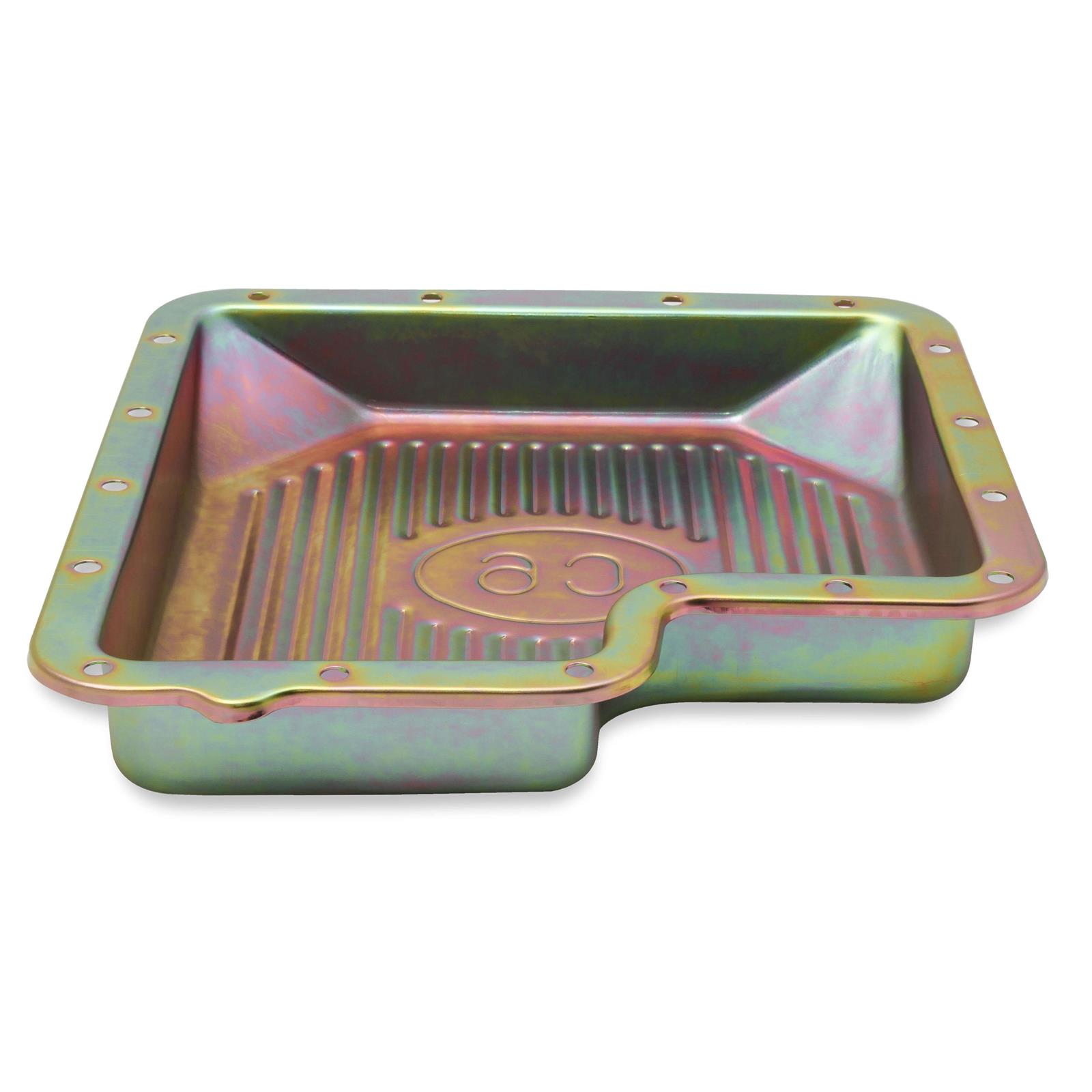 Mr Gasket 9756ZMRG Transmission Oil Pan, Ford C6, Zinc