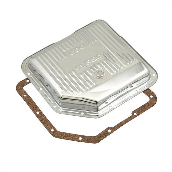 Mr Gasket 9761 Transmission Oil Pan, GM TH350, Chrome