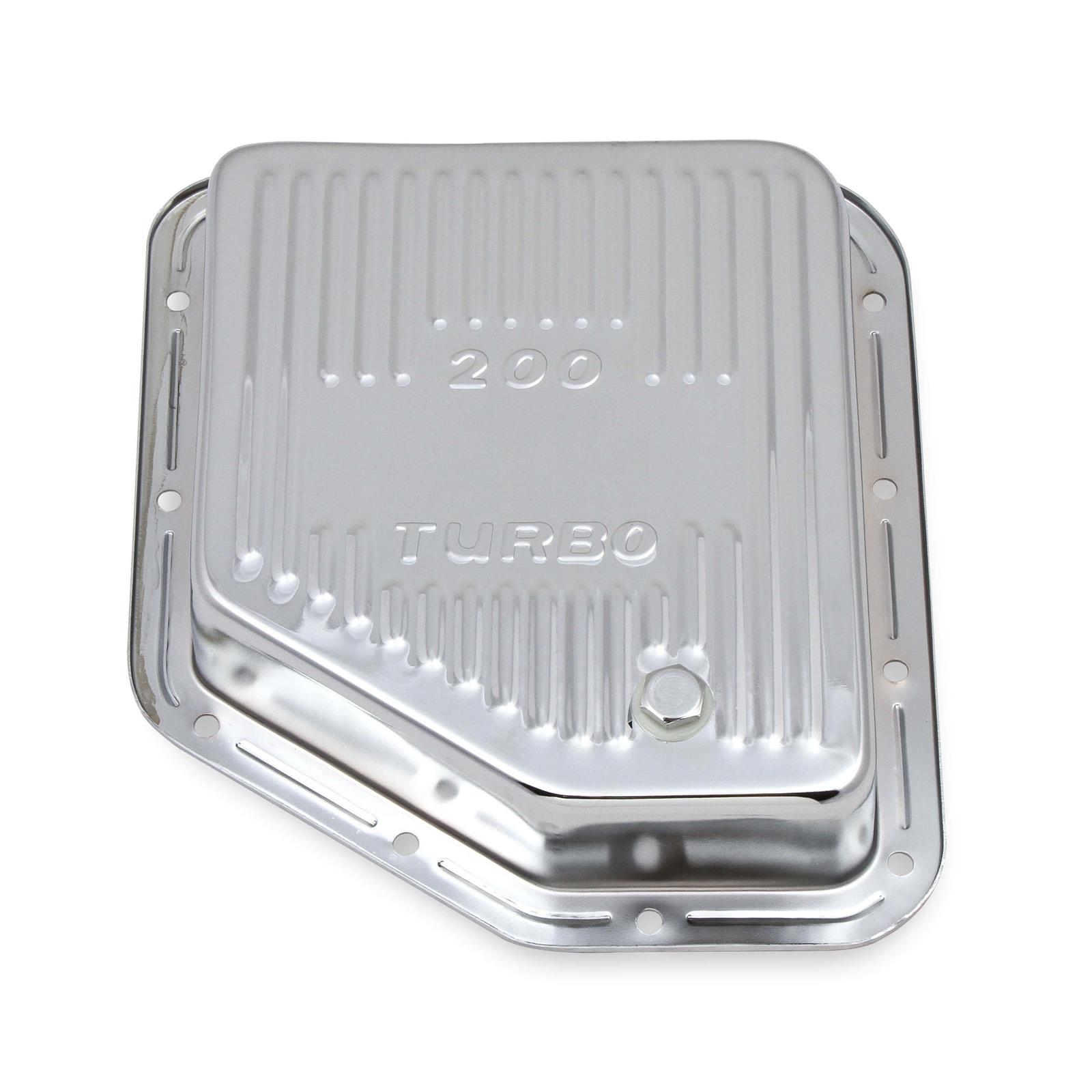 Mr Gasket 9768CMRG Transmission Oil Pan, TH200, Chrome