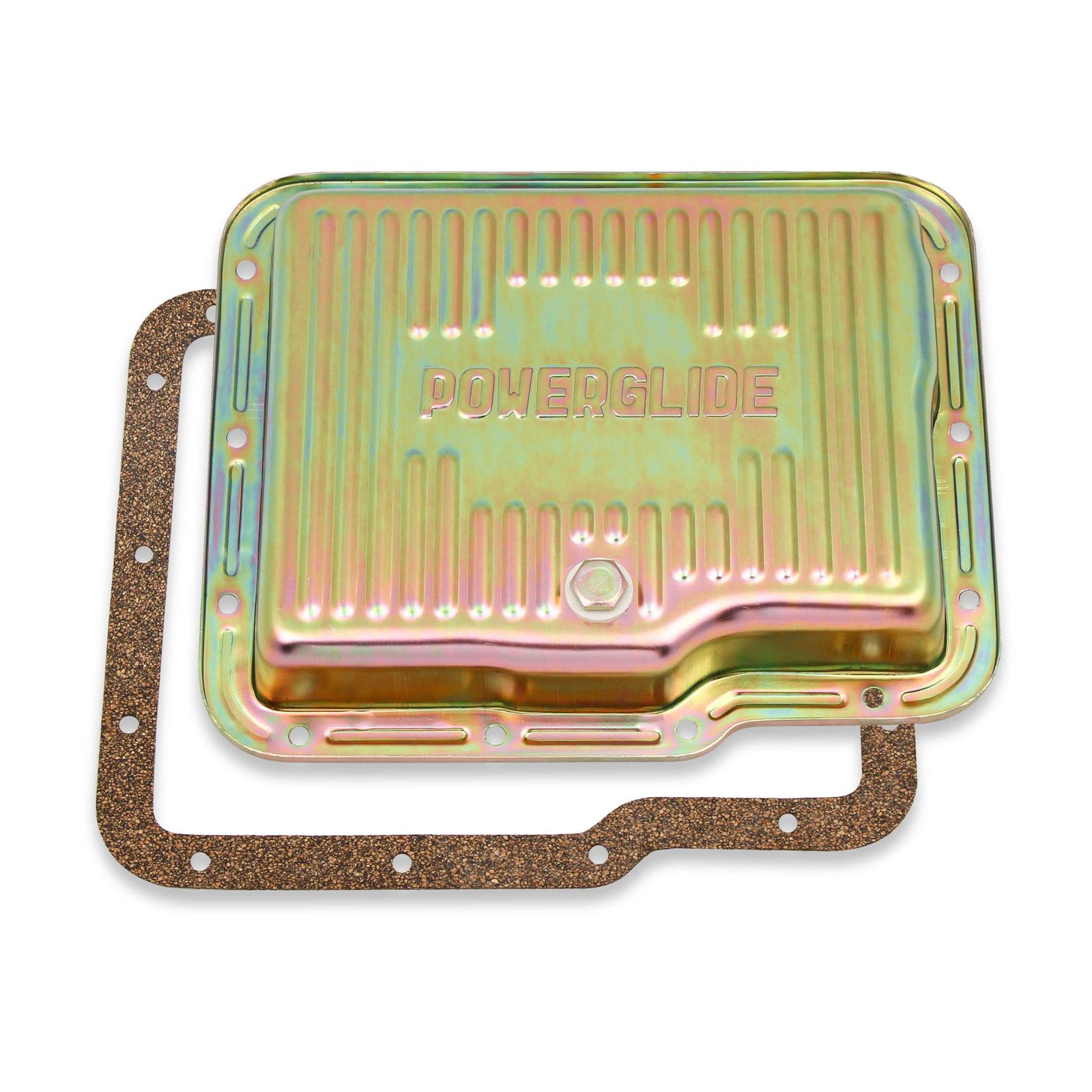 Mr Gasket 9769ZMRG Transmission Oil Pan, GM Powerglide, Zinc
