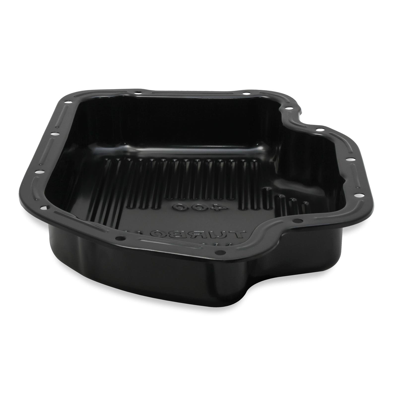 Mr Gasket 9786BMRG Transmission Oil Pan, TH400, Black