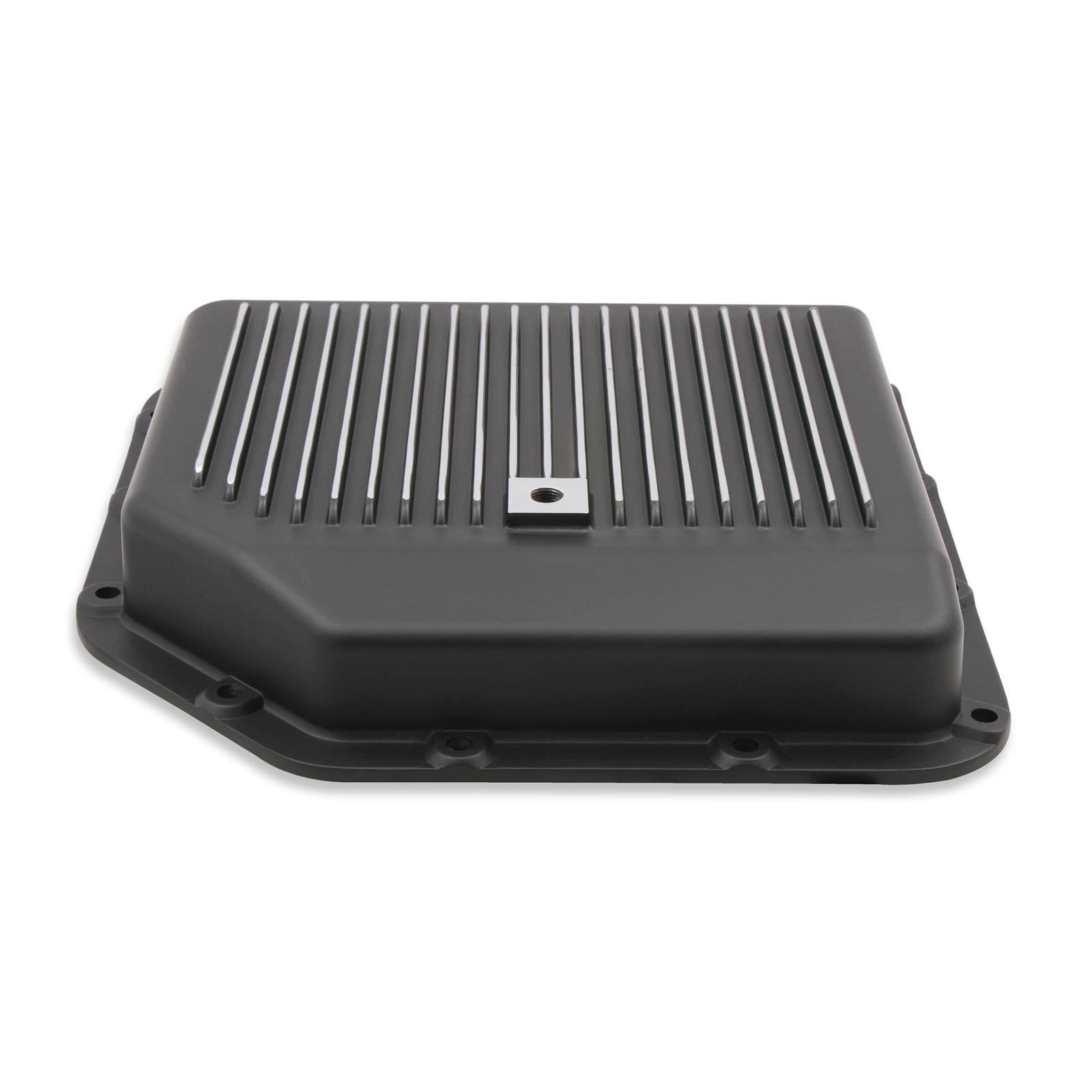 Mr Gasket 9795BMRG Transmission Oil Pan, TH350, Black