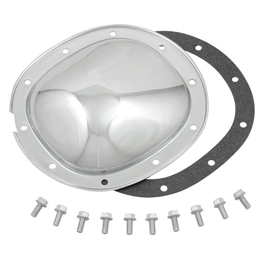 Mr Gasket 9896 Chrome Rear End Cover, 10 Bolt GM