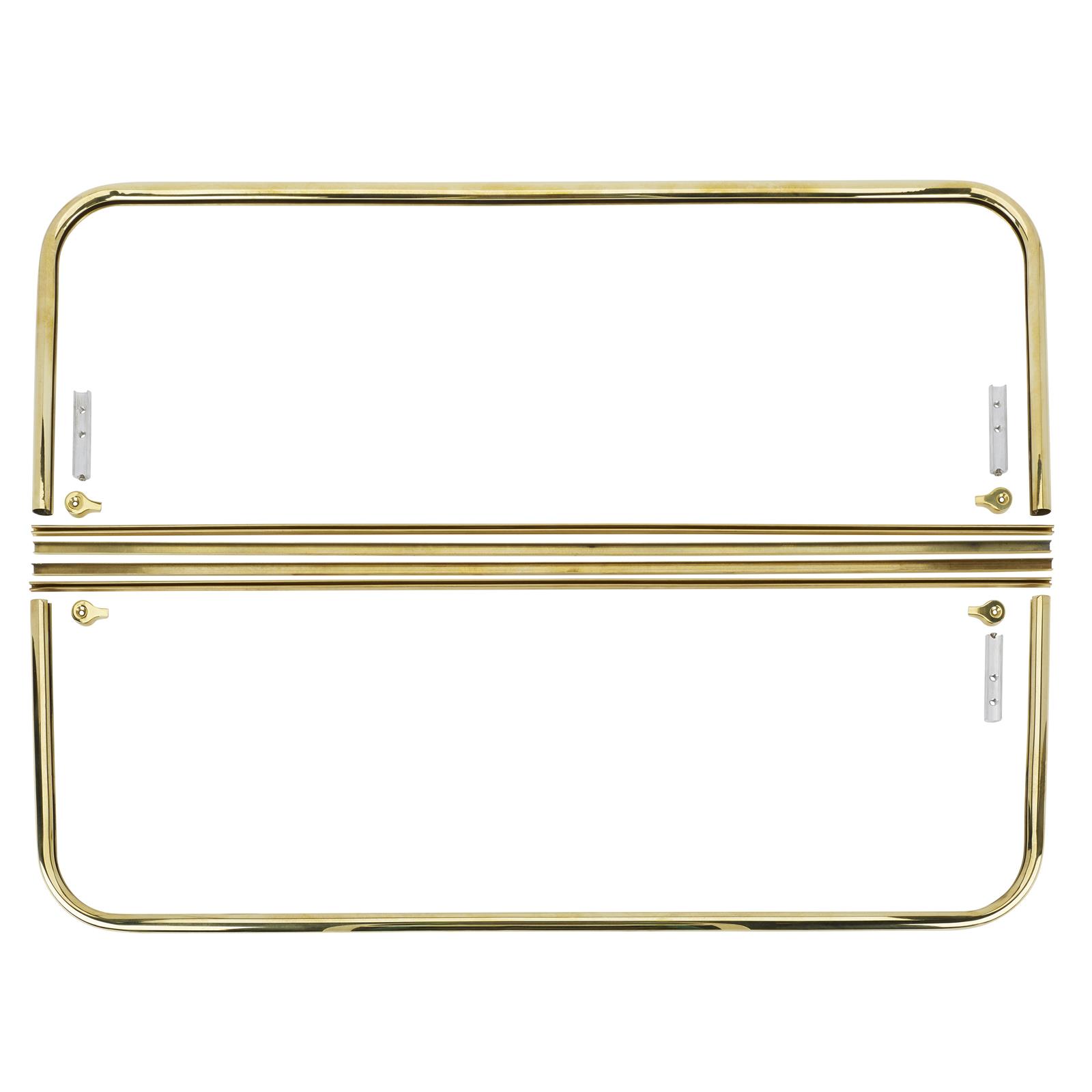 1909-1912 Model T Roadster Brass Windshield Frame, Speedster