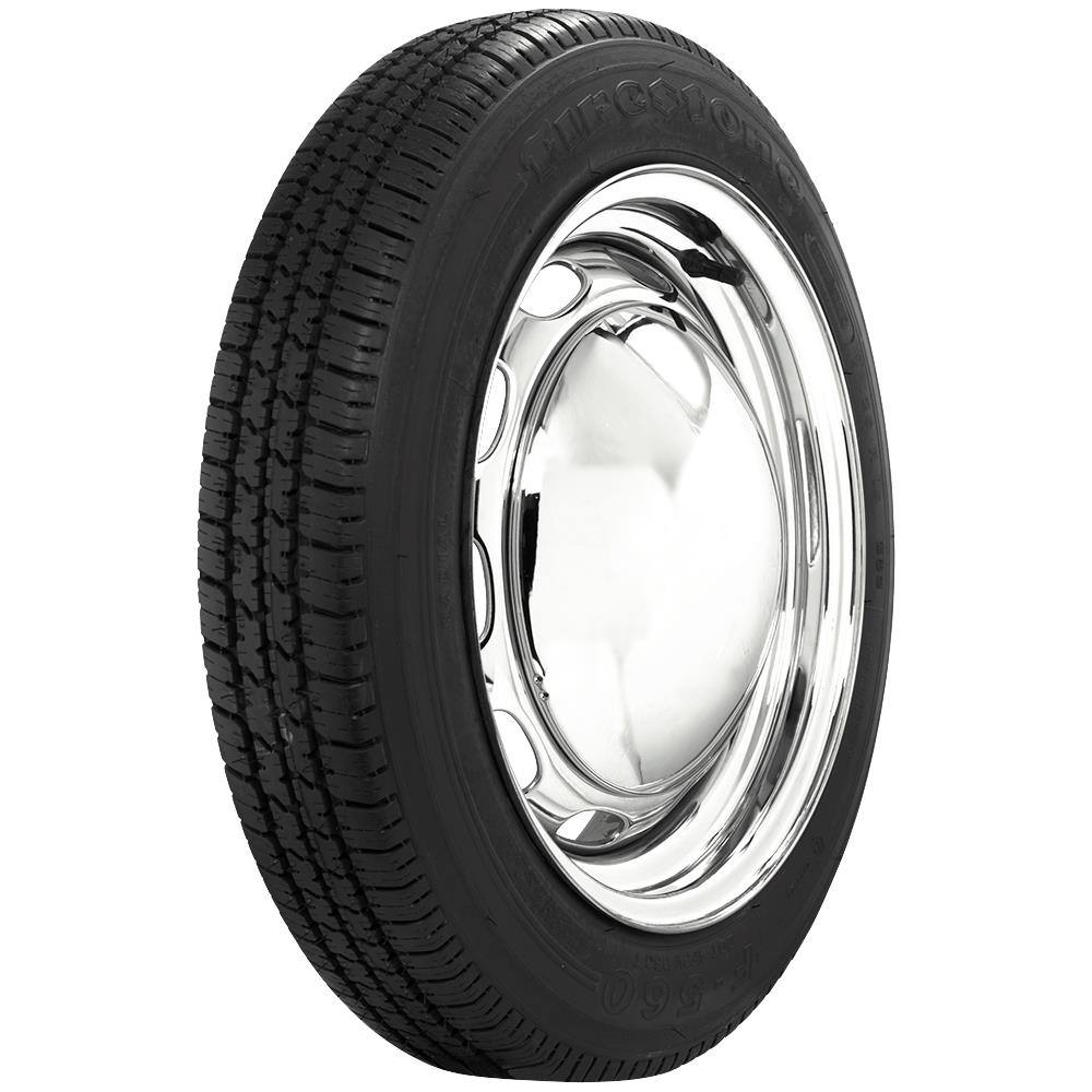Firestone 55593 F560 Blackwall Radial Tire, 125R15