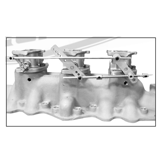 97/94/2G 2Barrel Carb 3x2 Progressive TriPower Throttle Linkage
