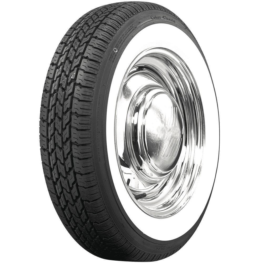 Coker Tire 568745 Wide Whitewall Tire 165R15 842199100075 EBay