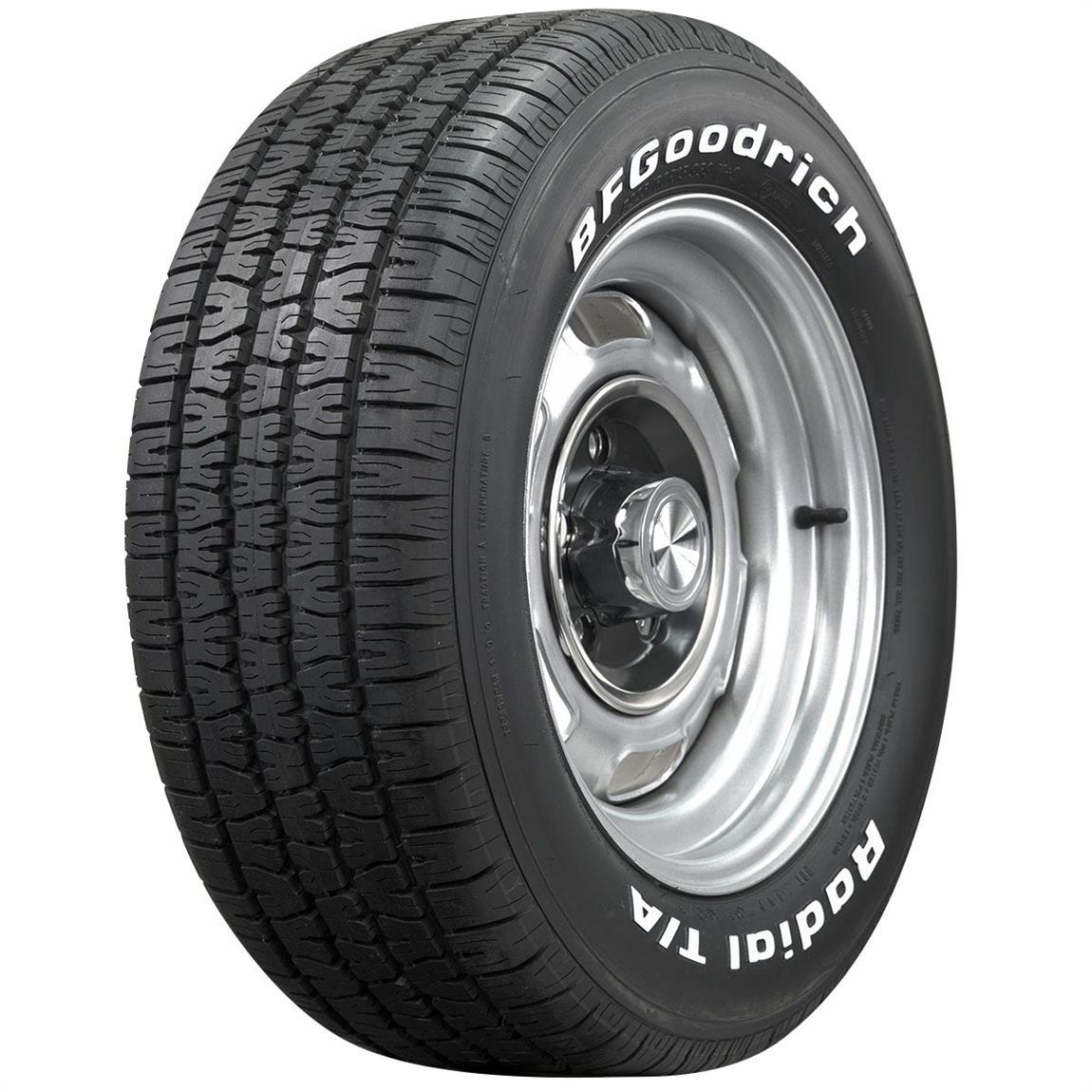 BF Goodrich 5797870 Radial T/A Tire, White Letter, 225/60R15