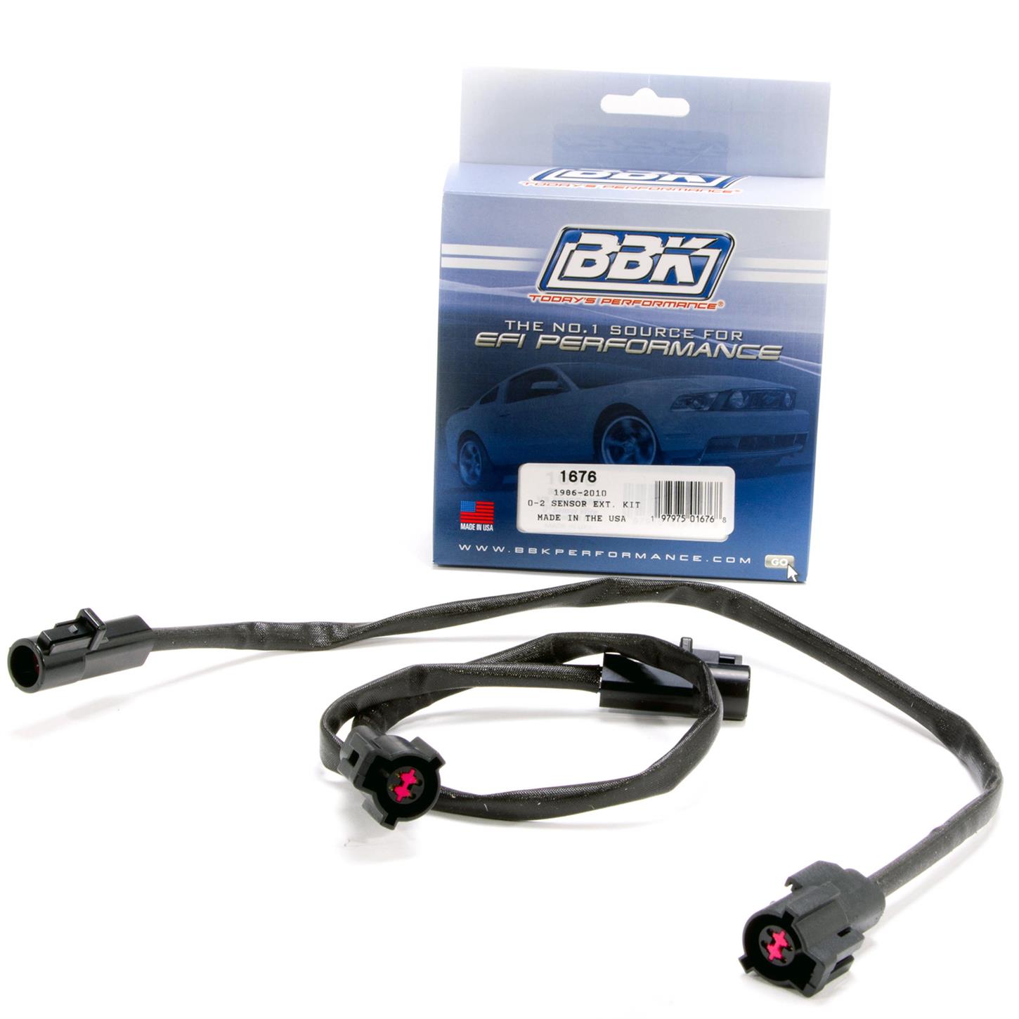 Mustang O2 Front Sensor Extension Harness 24 DUAL Kit 87 thru 10