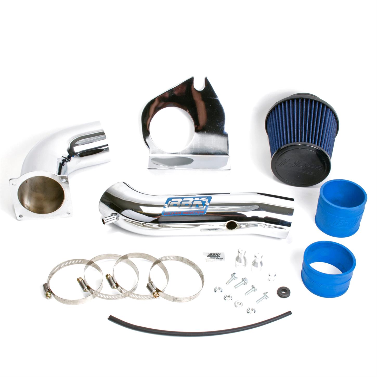 BBK 1719 Cold Air Intake, Fenderwell Style, 1999-2004 Mustang V6