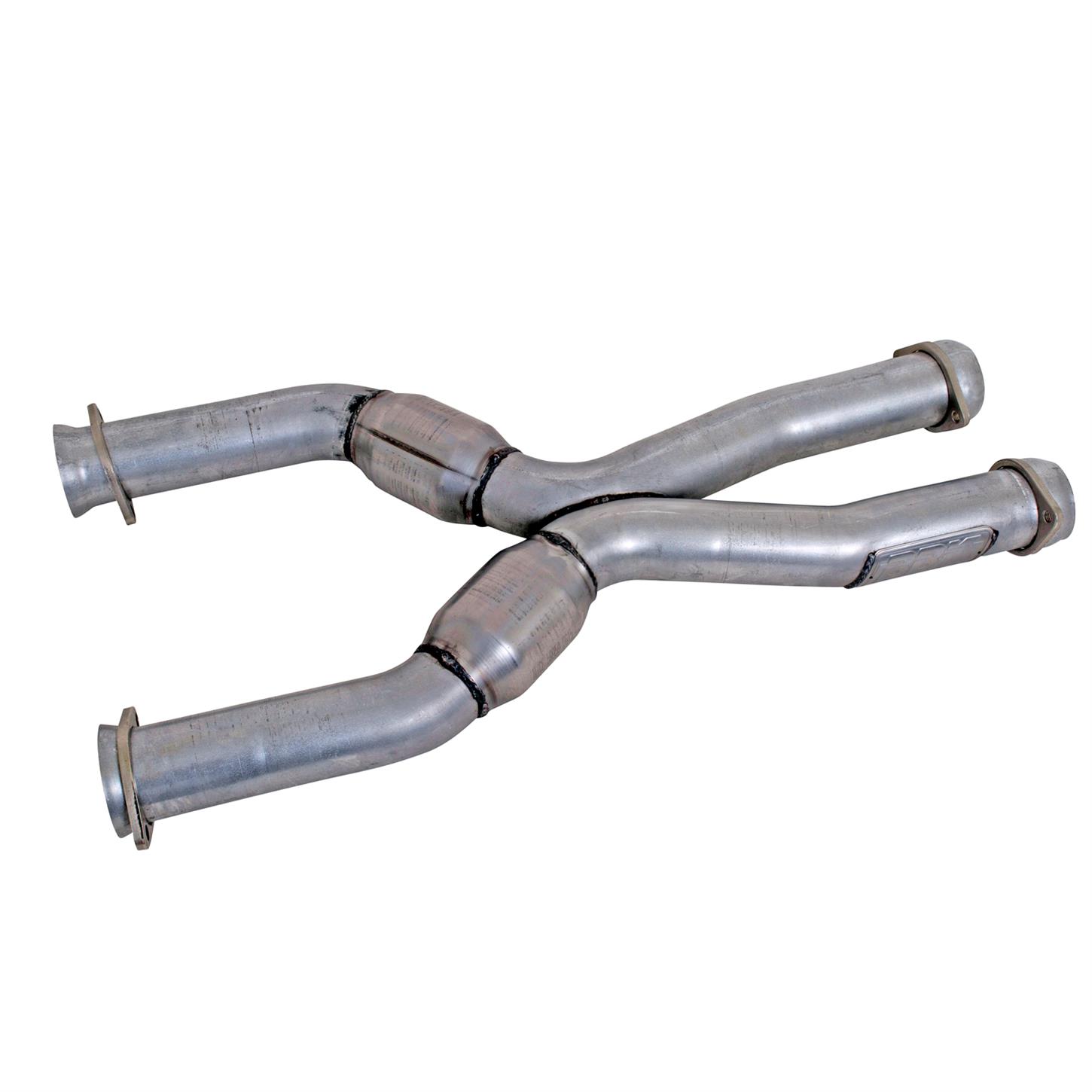 BBK 1786 1987-2004 Mustang Coyote Swap Short Mid X-Pipe With