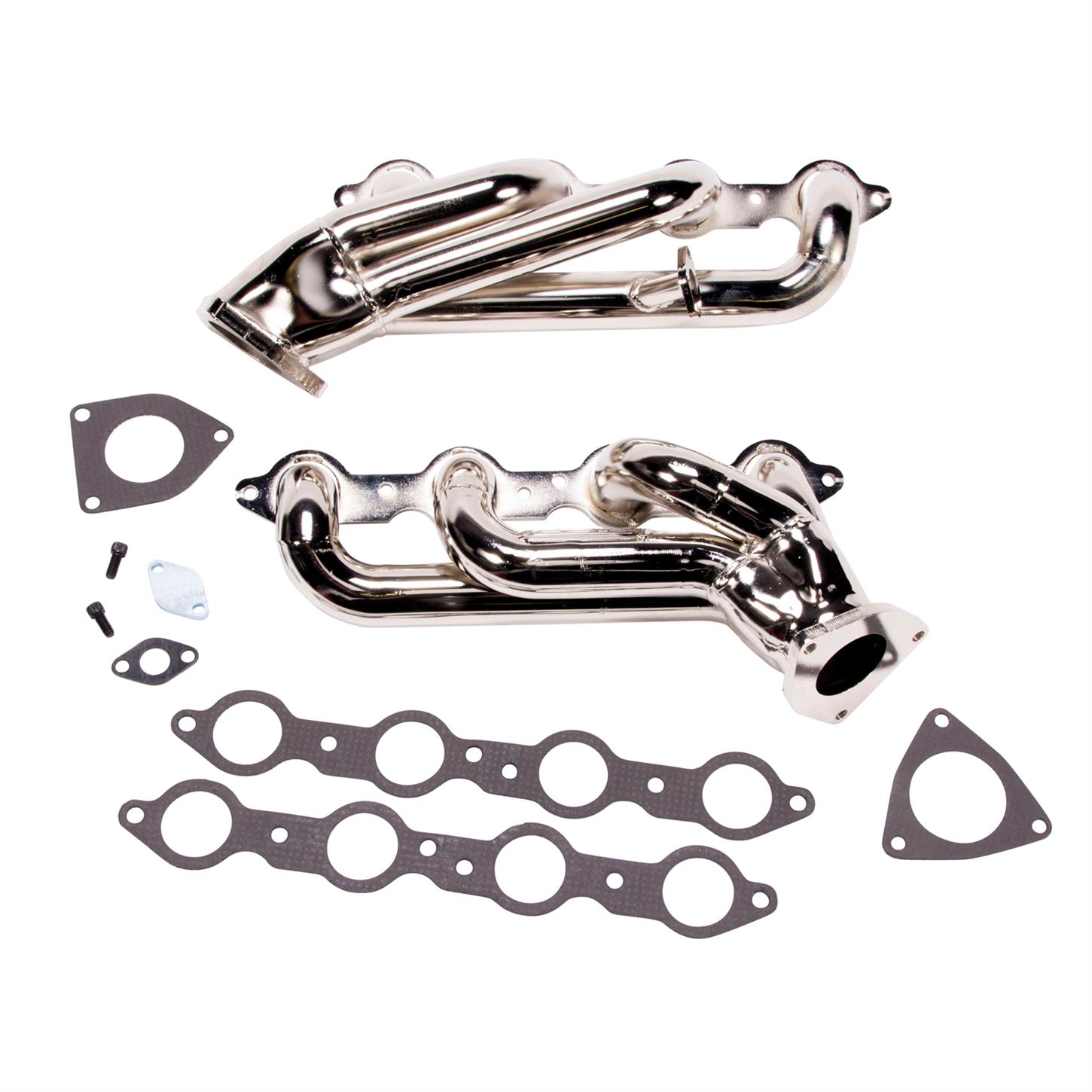 4006 1999-2009 GMC & Chevrolet & Cadillac & Hummer Cnc Series Performance Headers, Chrome