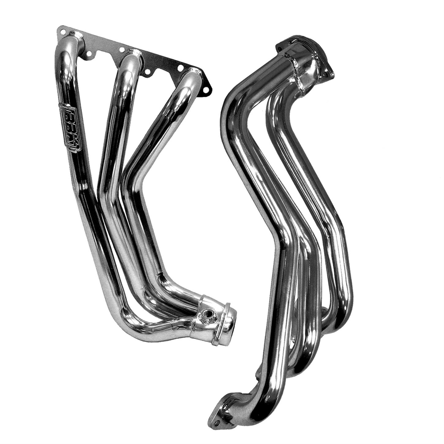 BBK 4050 39452 Long Tube Headers Y Pipe, 0711 Wrangler 3.8