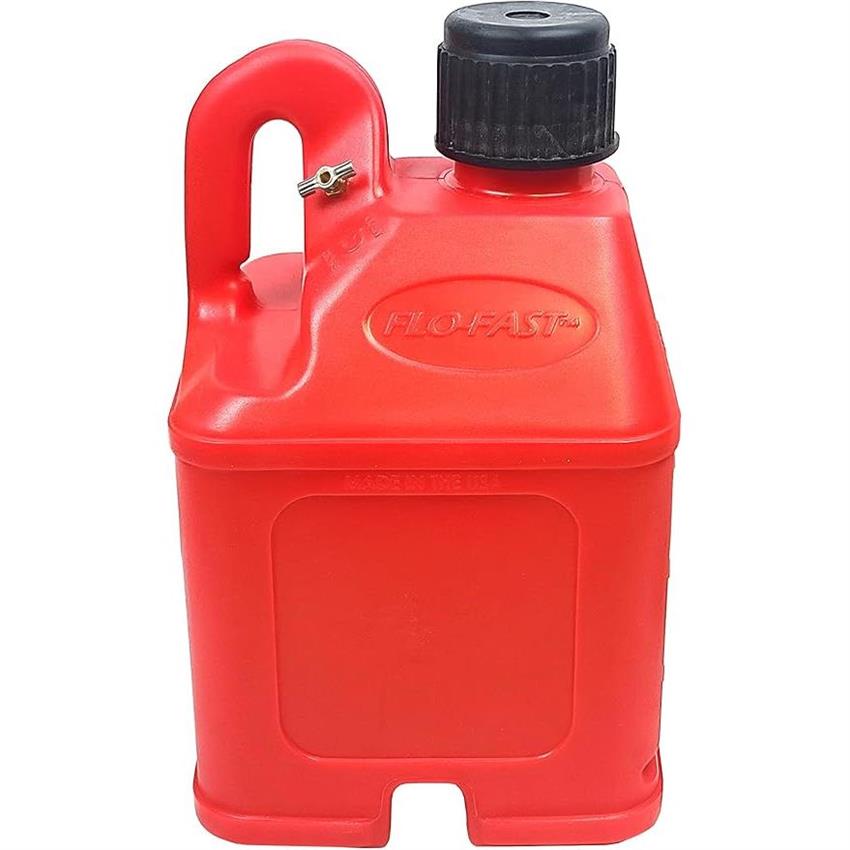 Flo-Fast 50101 Polyethylene 5 Gallon, Utility Jug, Red