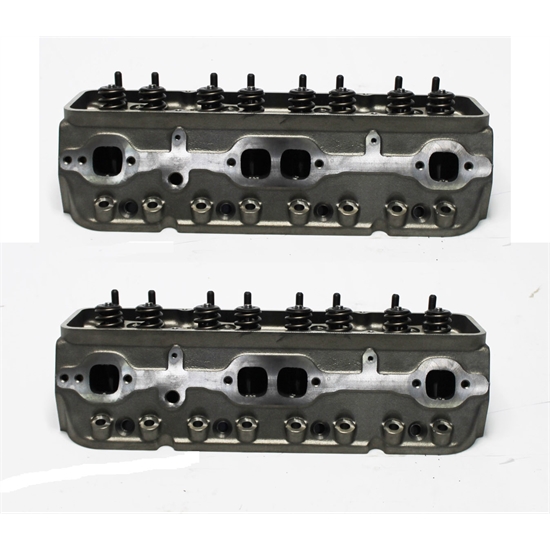 Garage Sale RHS Small Block Chevy Assembled Cylinder Heads, 167cc/76cc