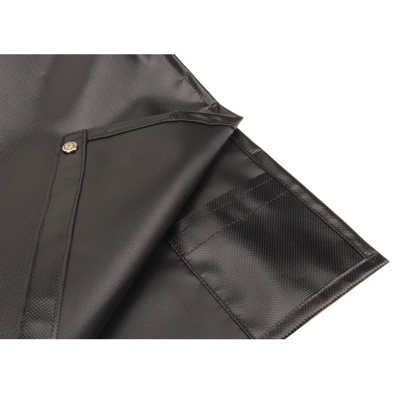 Race CoverAlls 81001BK Rearend and Tire Drapes for Modified Race Cars