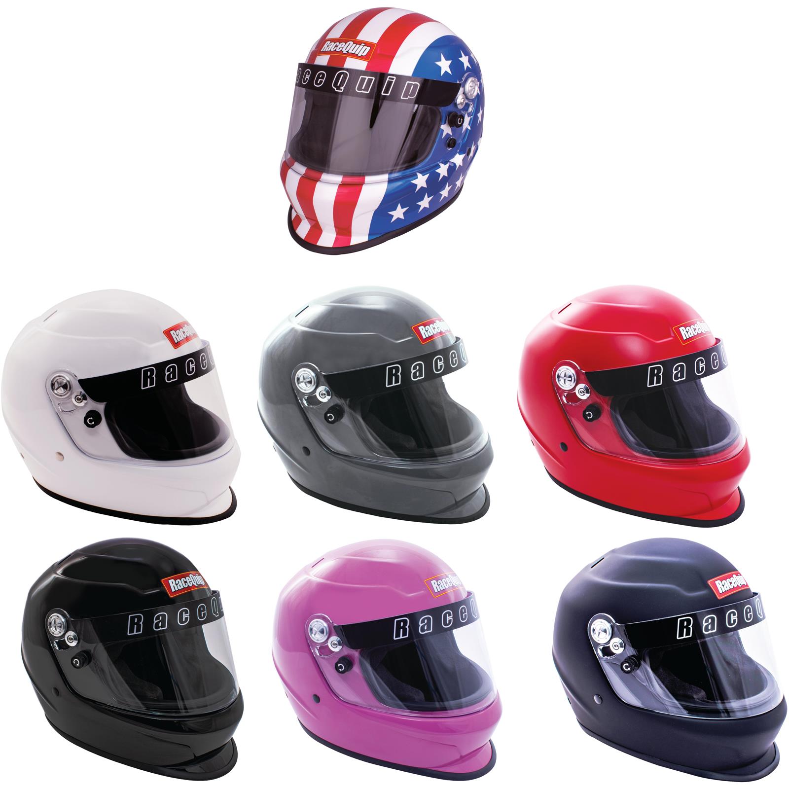 RaceQuip PRO Youth SFI 24.1 Full-face Helmet 51-53