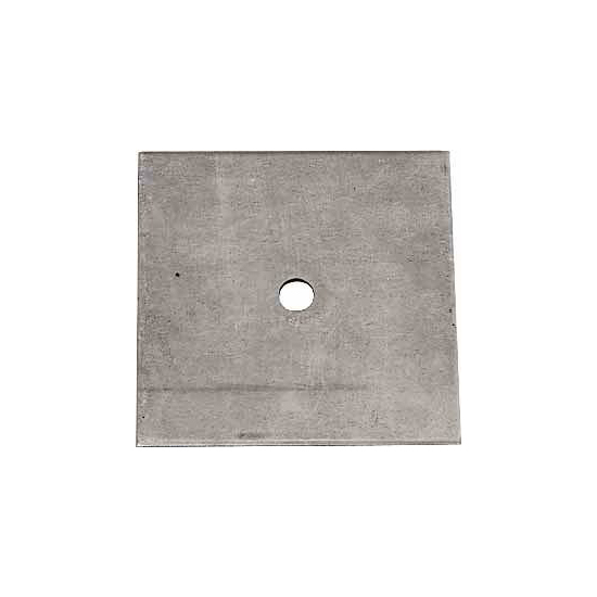 RaceQuip 700070RQP Seat Belt, Mounting BackUp Plate, 4 In, Steel