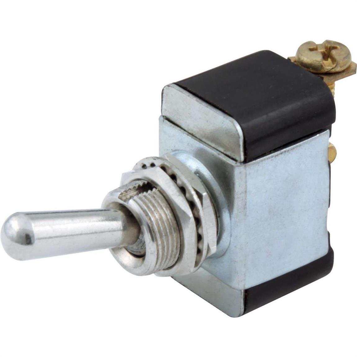 QuickCar 50-500 12 Volt 1/2" I.D. Single Pole Toggle Switch